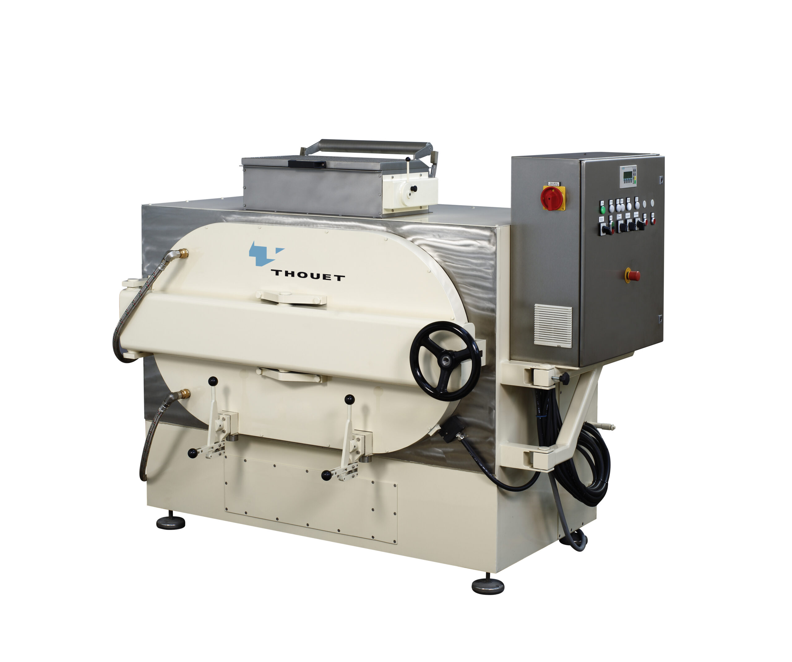 Two shaft dry conche