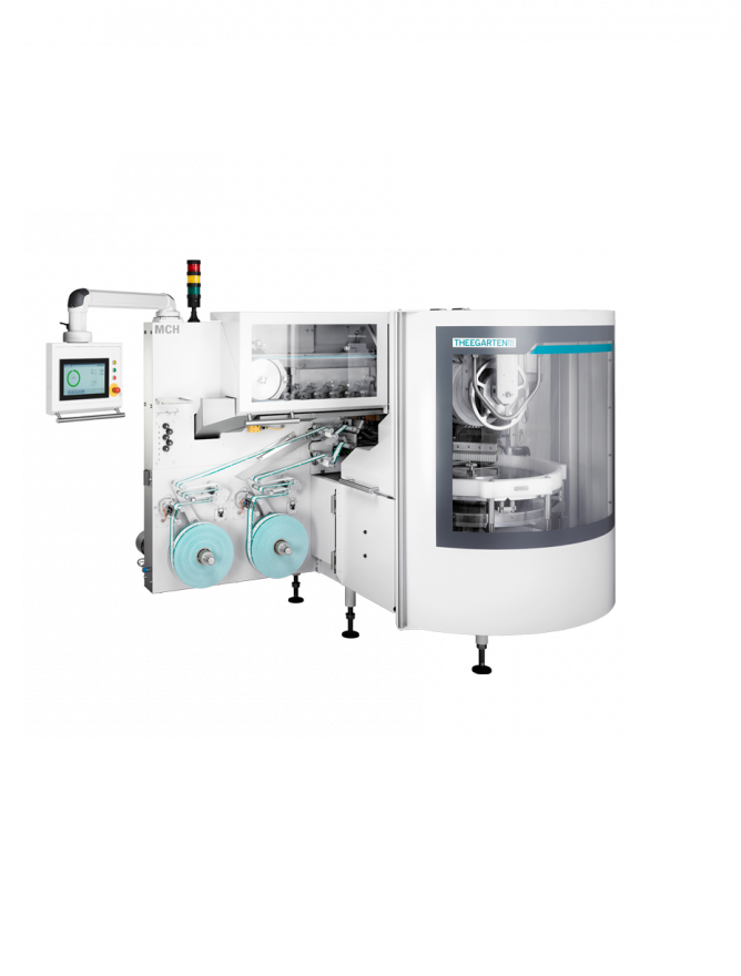 Středně rychlý flexibilní dvojitý balicí stroj na želé