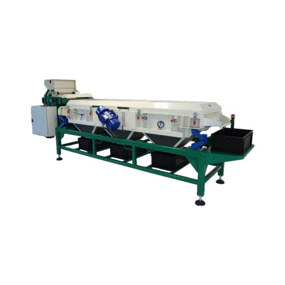 Gép a vetőmagok méretezéséhez