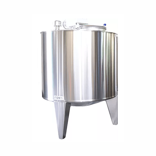 Chocolate storage tank for large-scale manufacturing