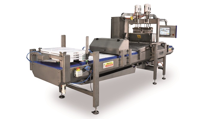 Flexibilní výstupní linka pro gumové bonbony a želé