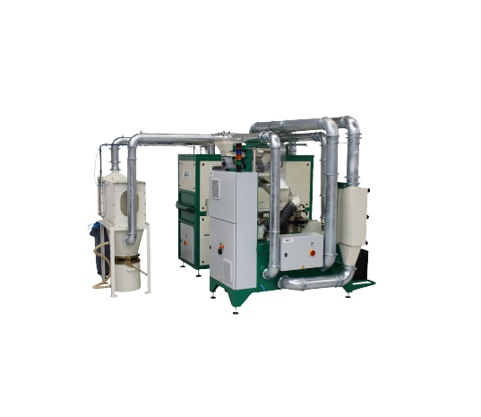 Vetőmag bevonó gép integrált szárítóval