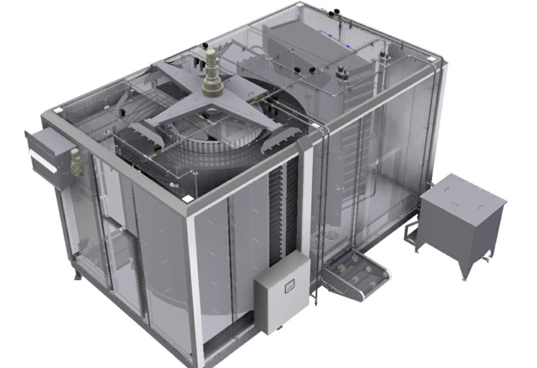 Spirálová mraznička