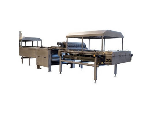 Lamač pro pečené granolové pláty