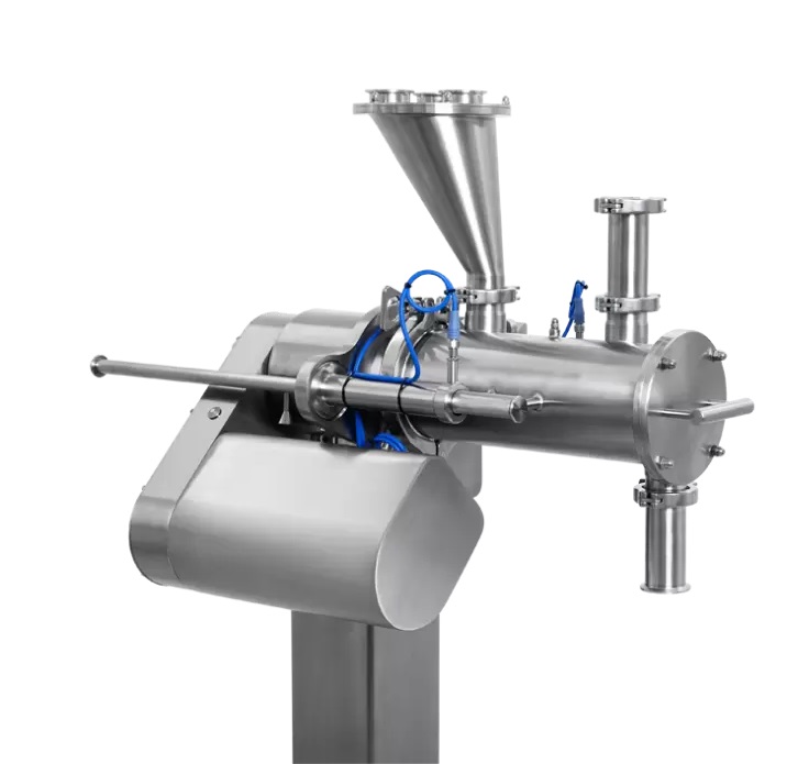 In-line kontinuálny mixér