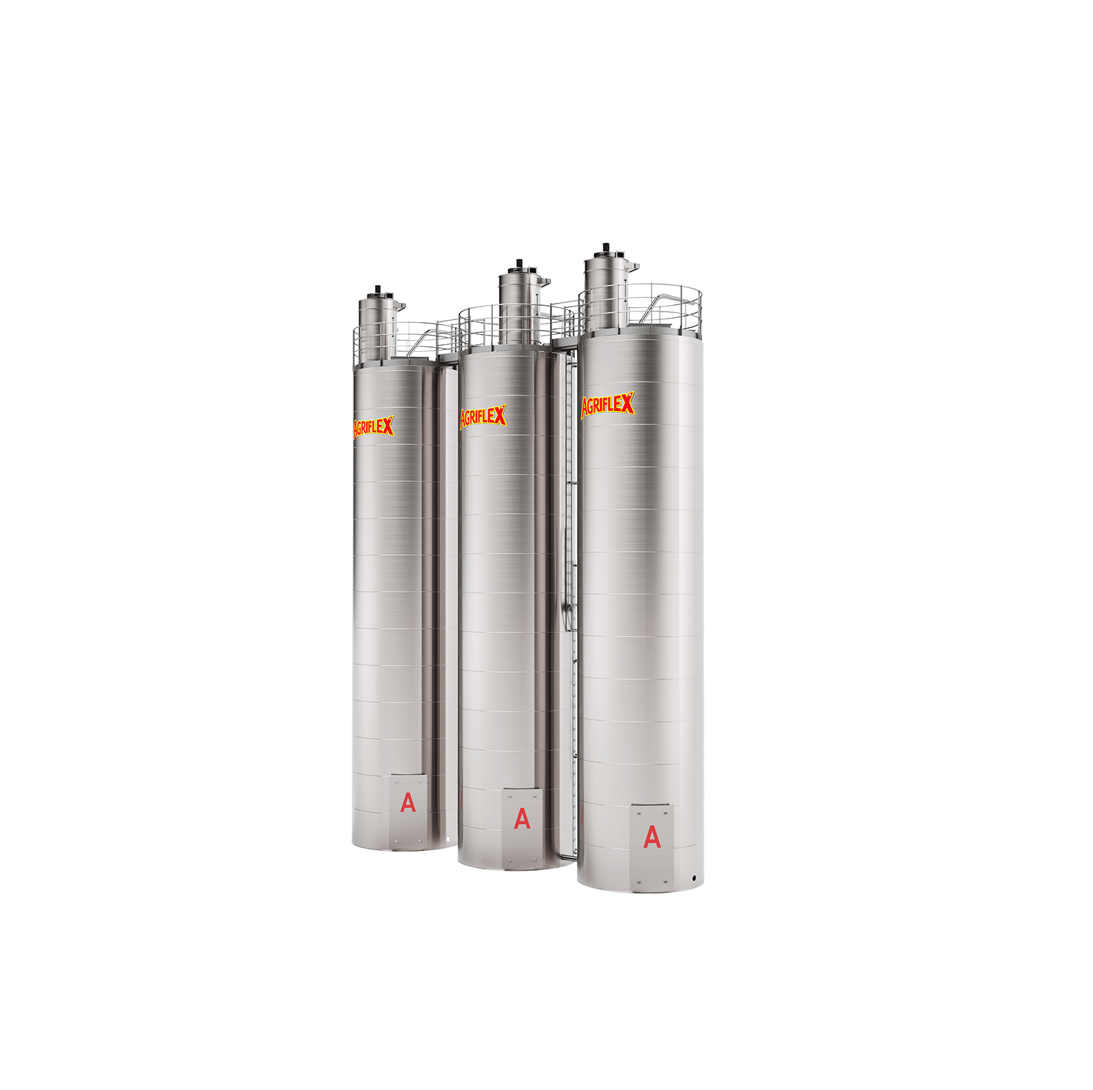 Силосы из нержавеющей стали для хранения пищевого порошка