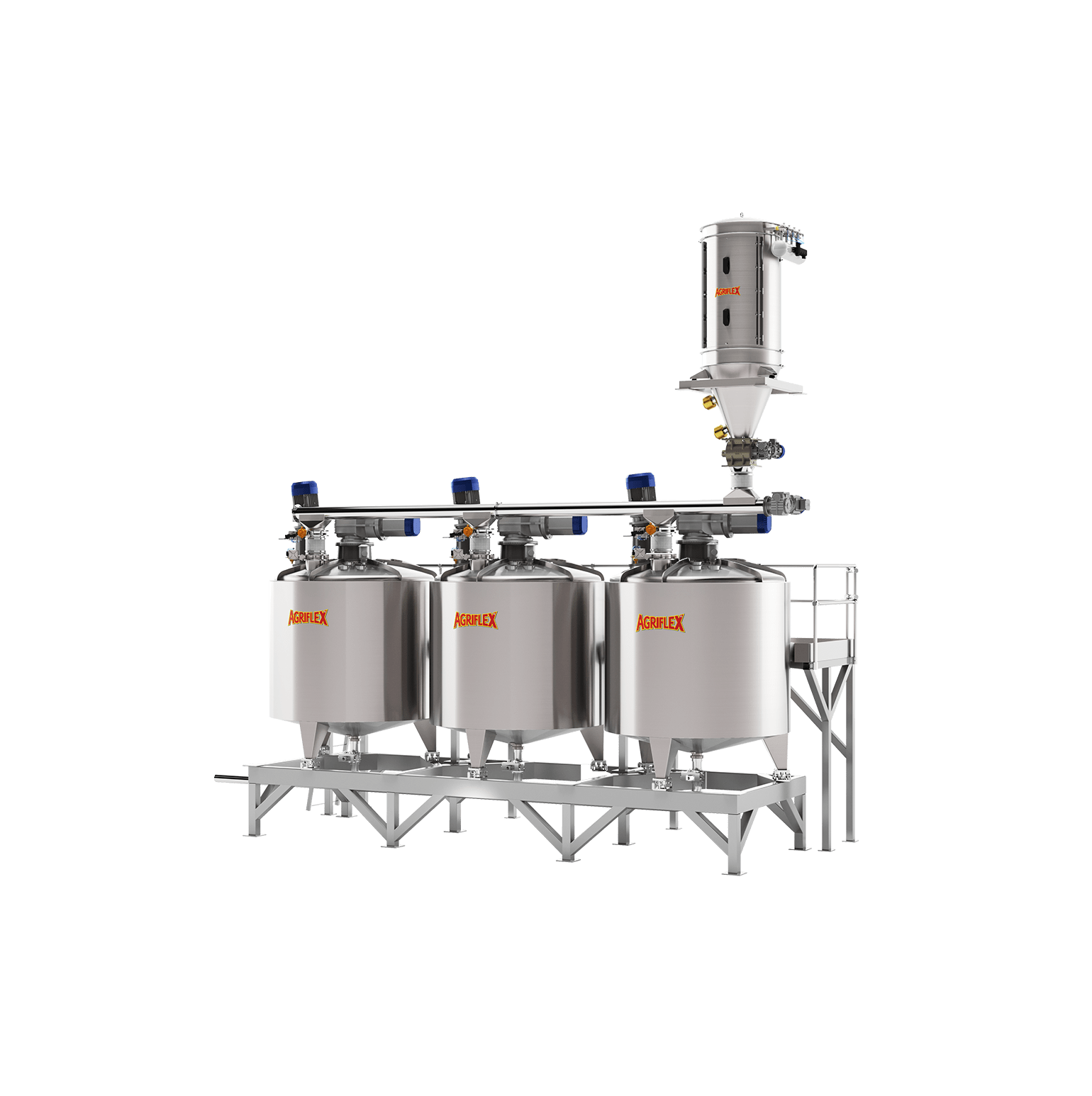 Промышленная система ферментации натуральных жидких дрожжей