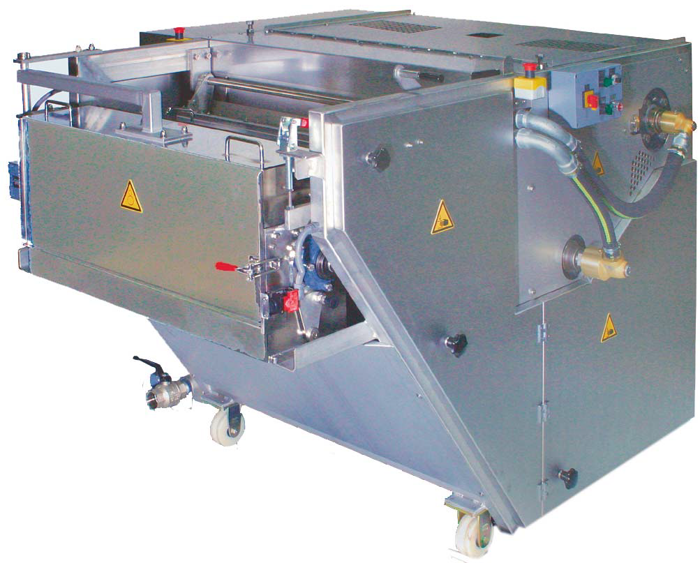 Drum cooler for hot melt processes