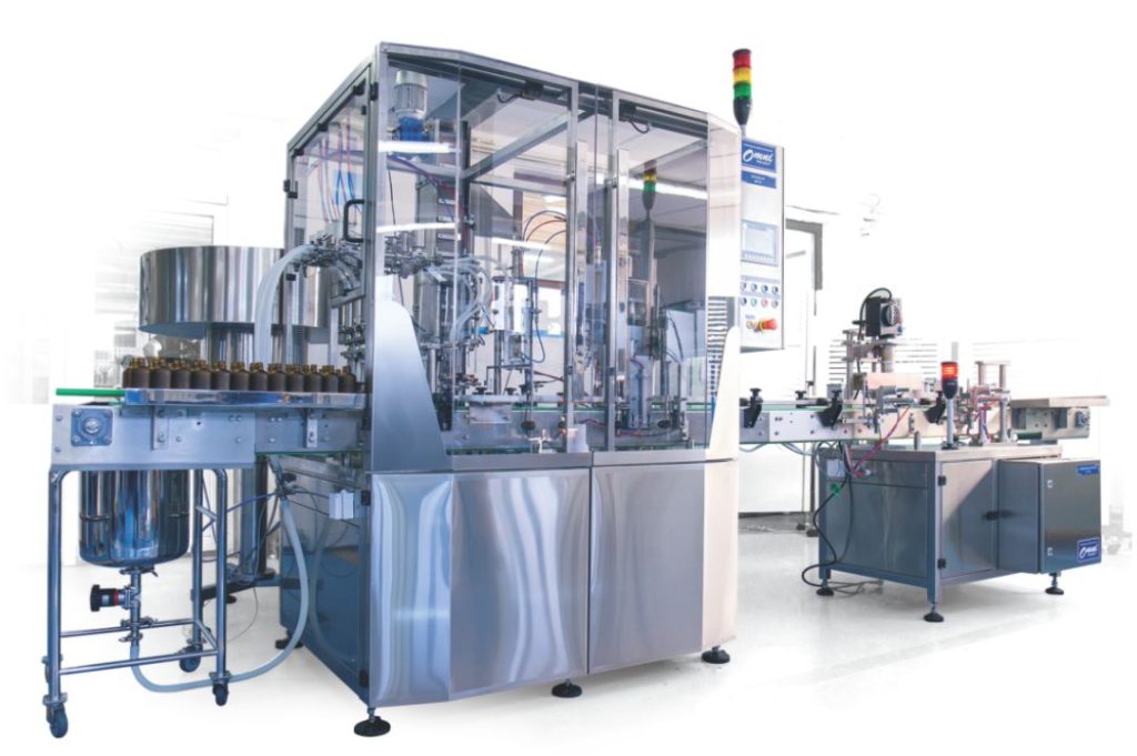 Bottle Filling and Capping Machine for Liquid Products 10–500 ml