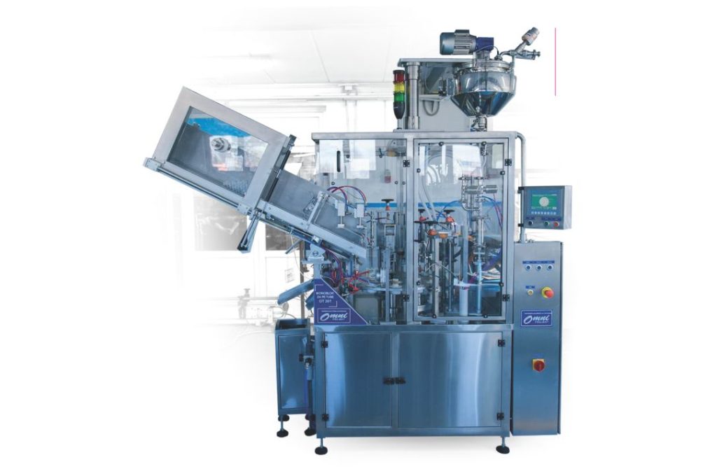 Monoblock for filling and closing PE/Al tubes 15-250ml