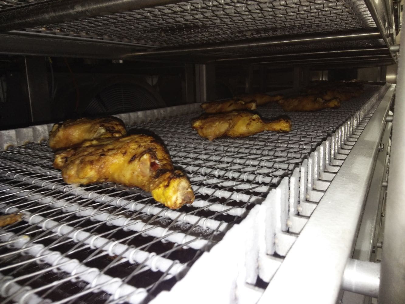 Freezing Tunnel for Meat and Breaded Meat Processing