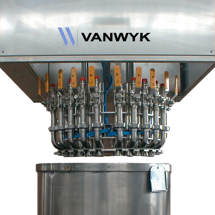 High-capacity liquid dispensing system for bulk ingredient batching