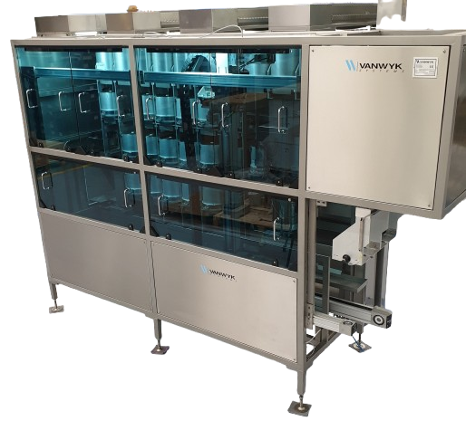 Automated powder dispensing system for laboratory-scale formulation and sampling